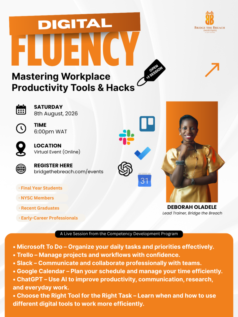 digital fluency flyer